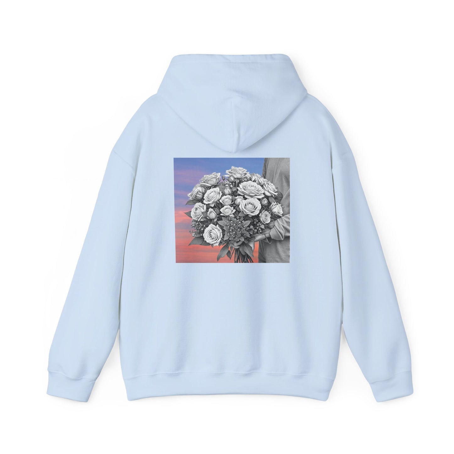 Strong Pulse™ unisex heavy blend hoodie 'flowers'