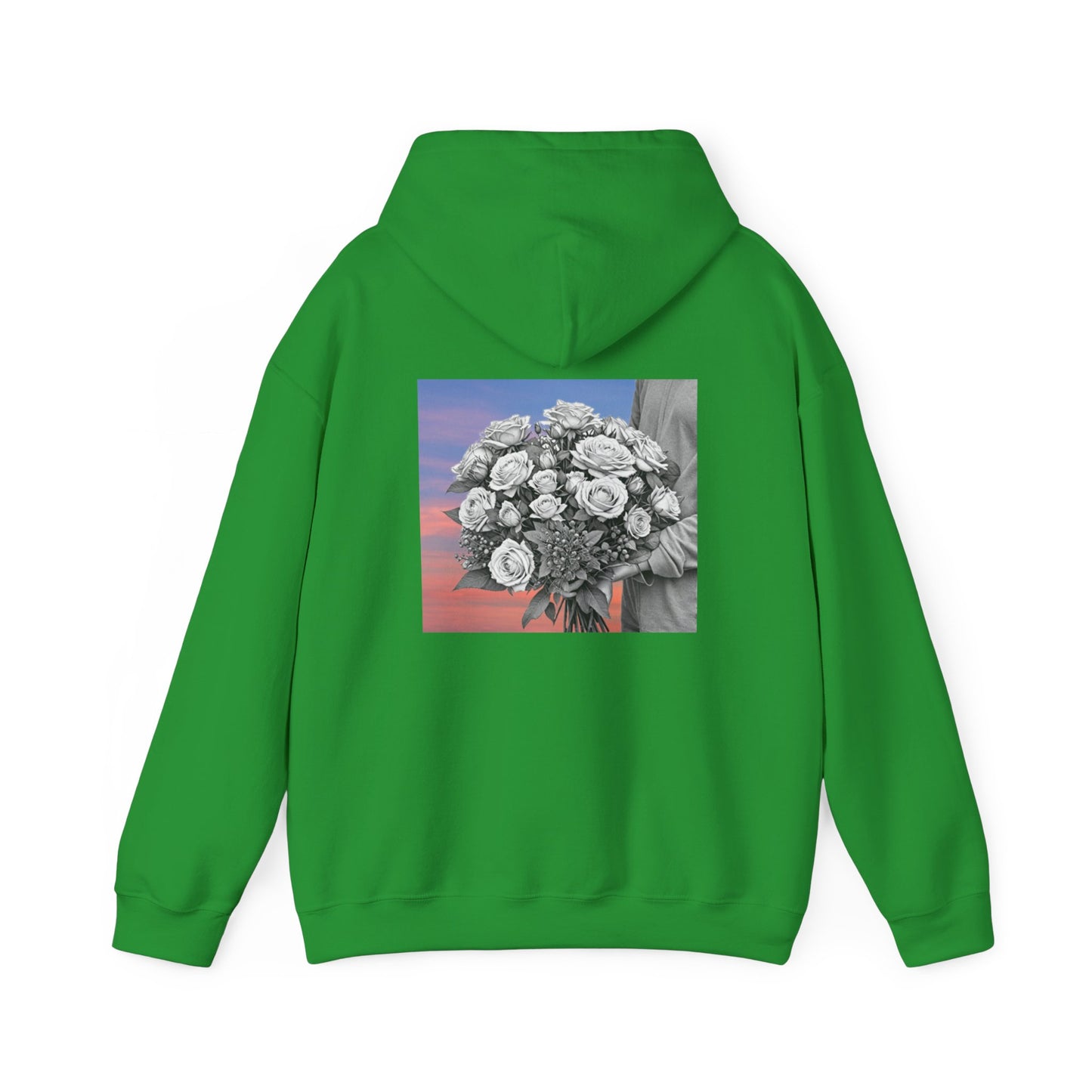 Strong Pulse™ unisex heavy blend hoodie 'flowers'