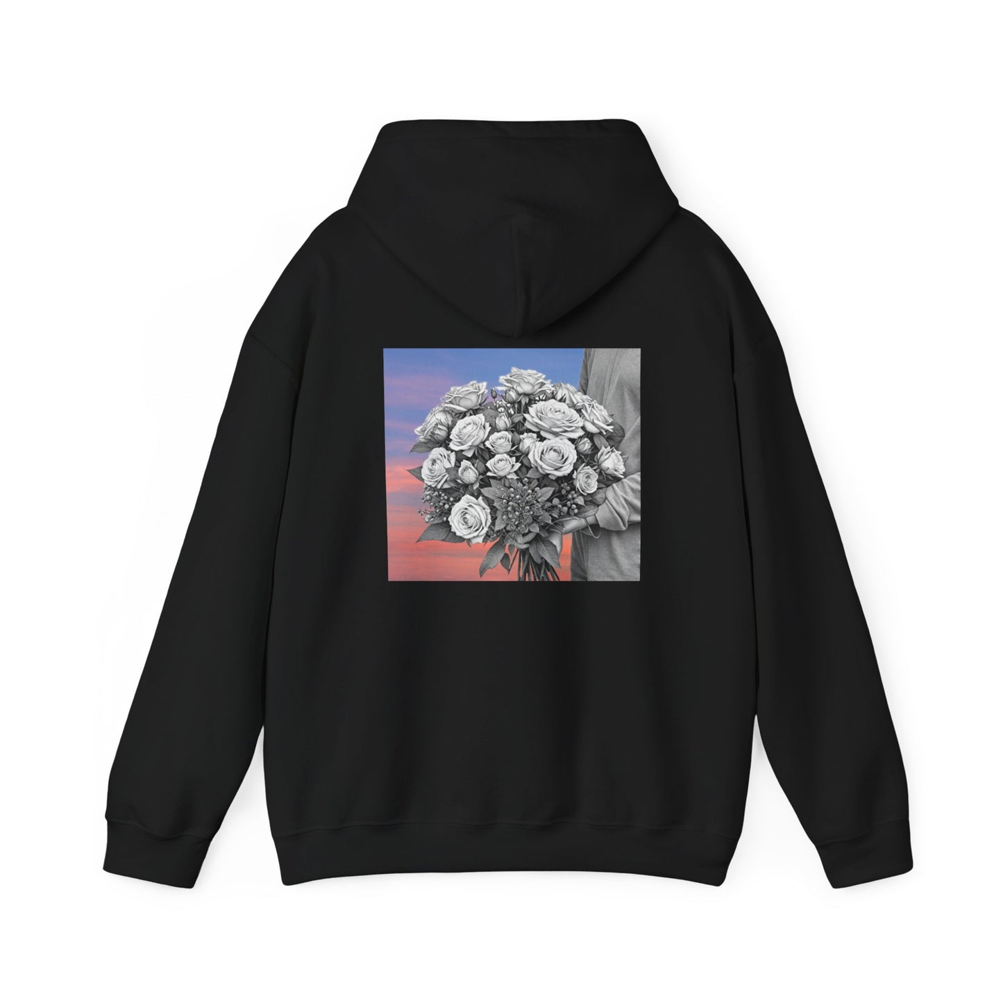 Strong Pulse™ unisex heavy blend hoodie 'flowers'