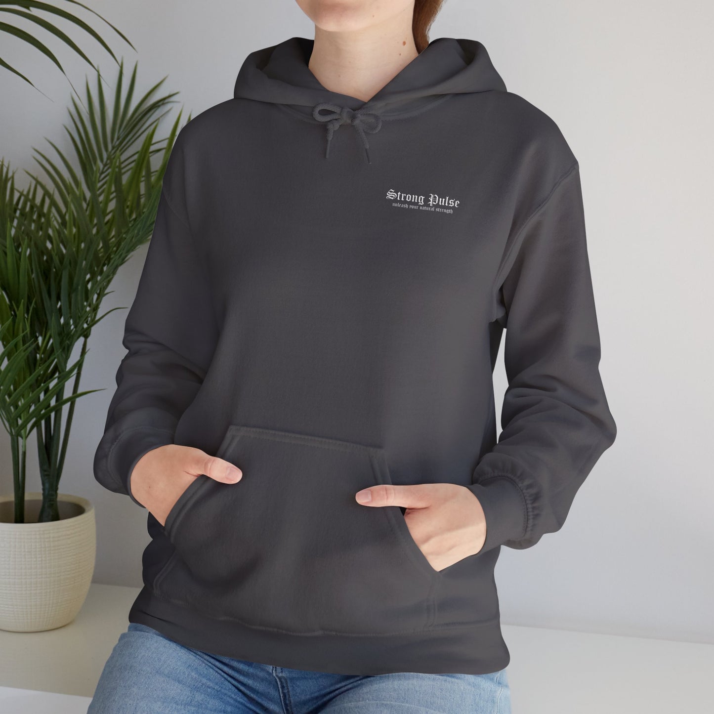 Premium Strong Pulse™ unisex heavy blend hoodie 'Roos'