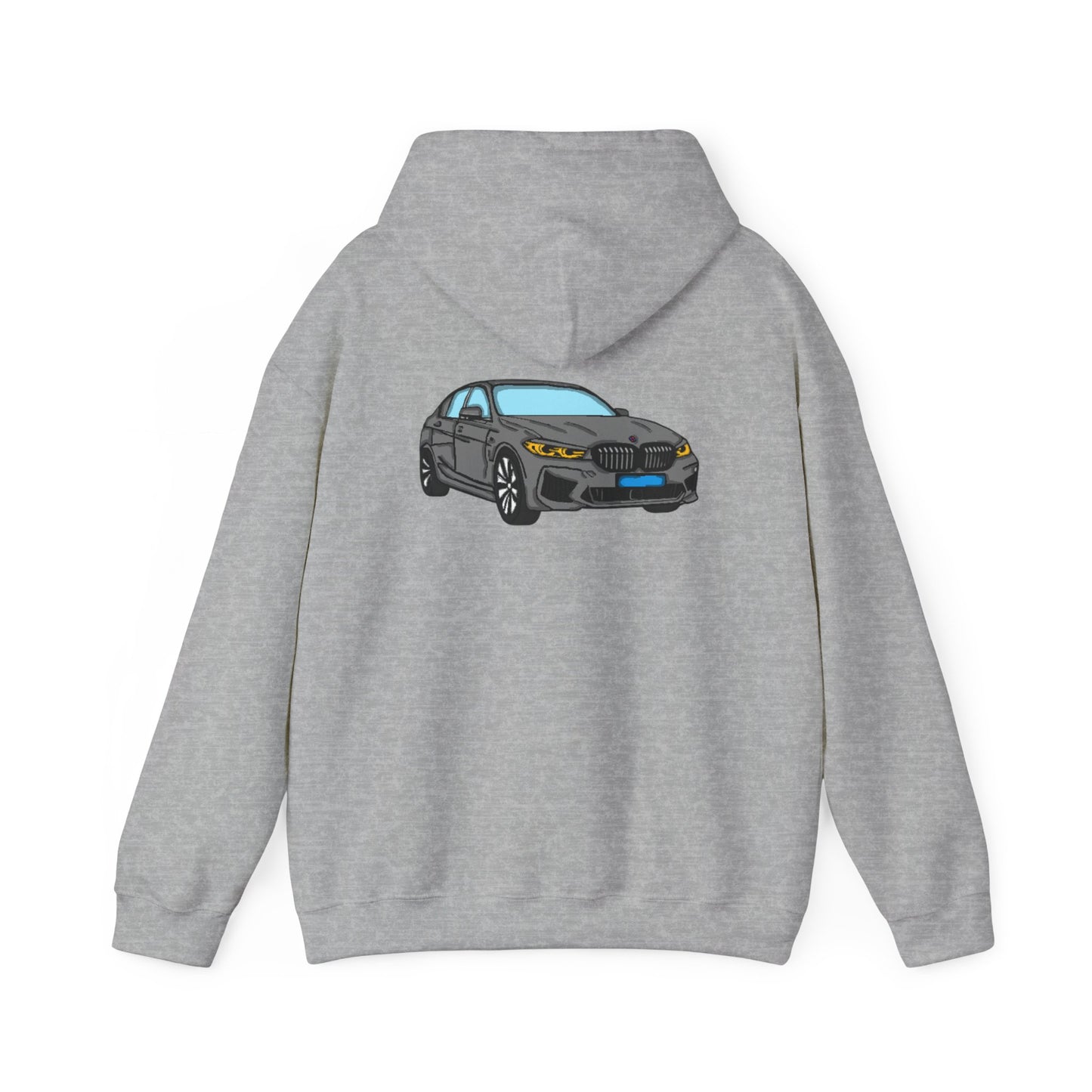 Strong Pulse™ unisex heavy blend hoodie 'bmw 116d'