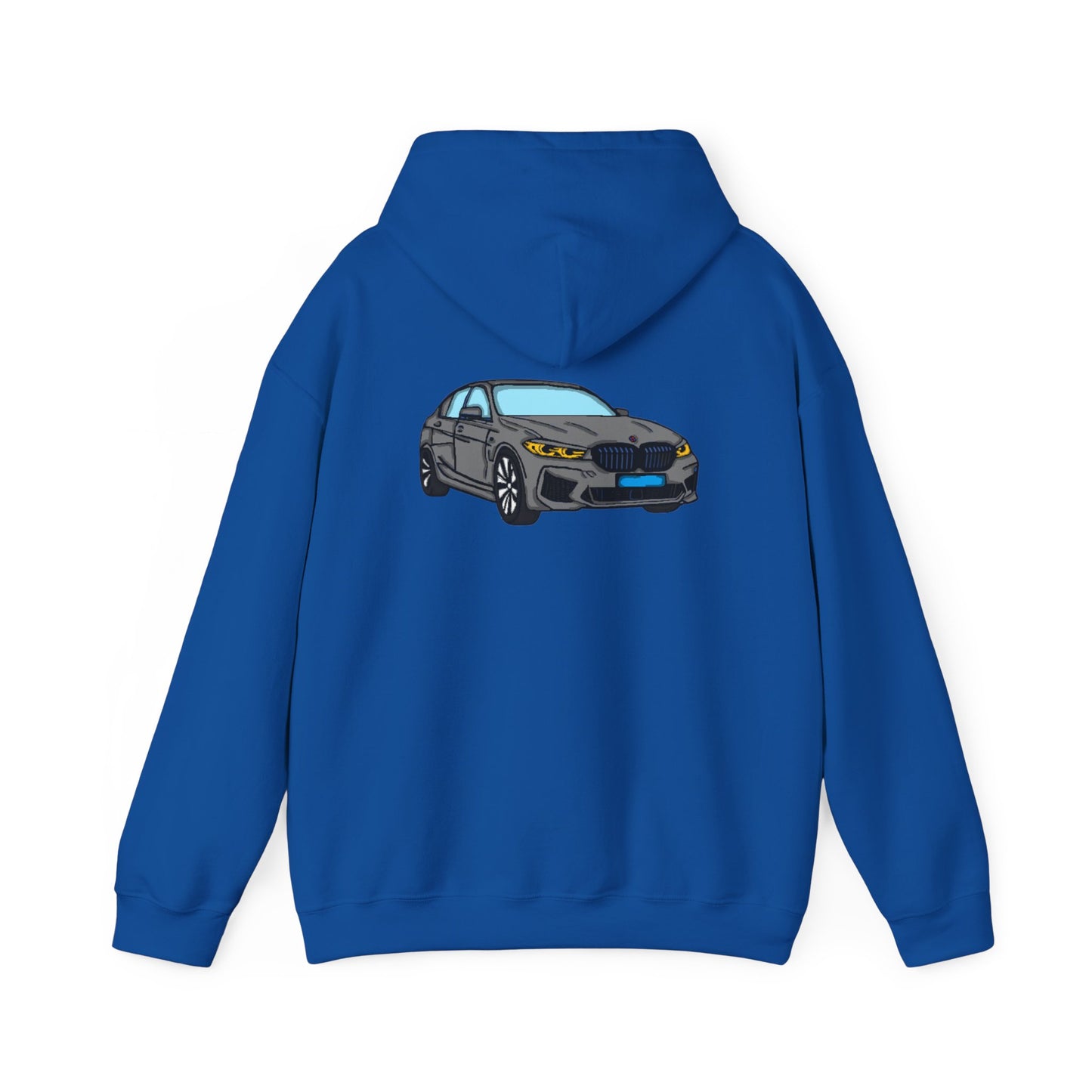 Strong Pulse™ unisex heavy blend hoodie 'bmw 116d'