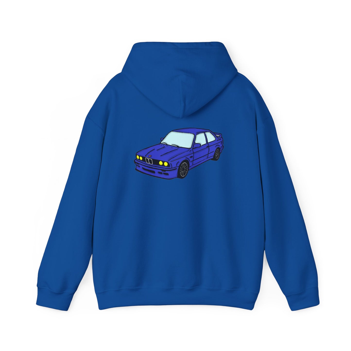 Strong Pulse™ unisex heavy blend hoodie 'bmw M3 e30'