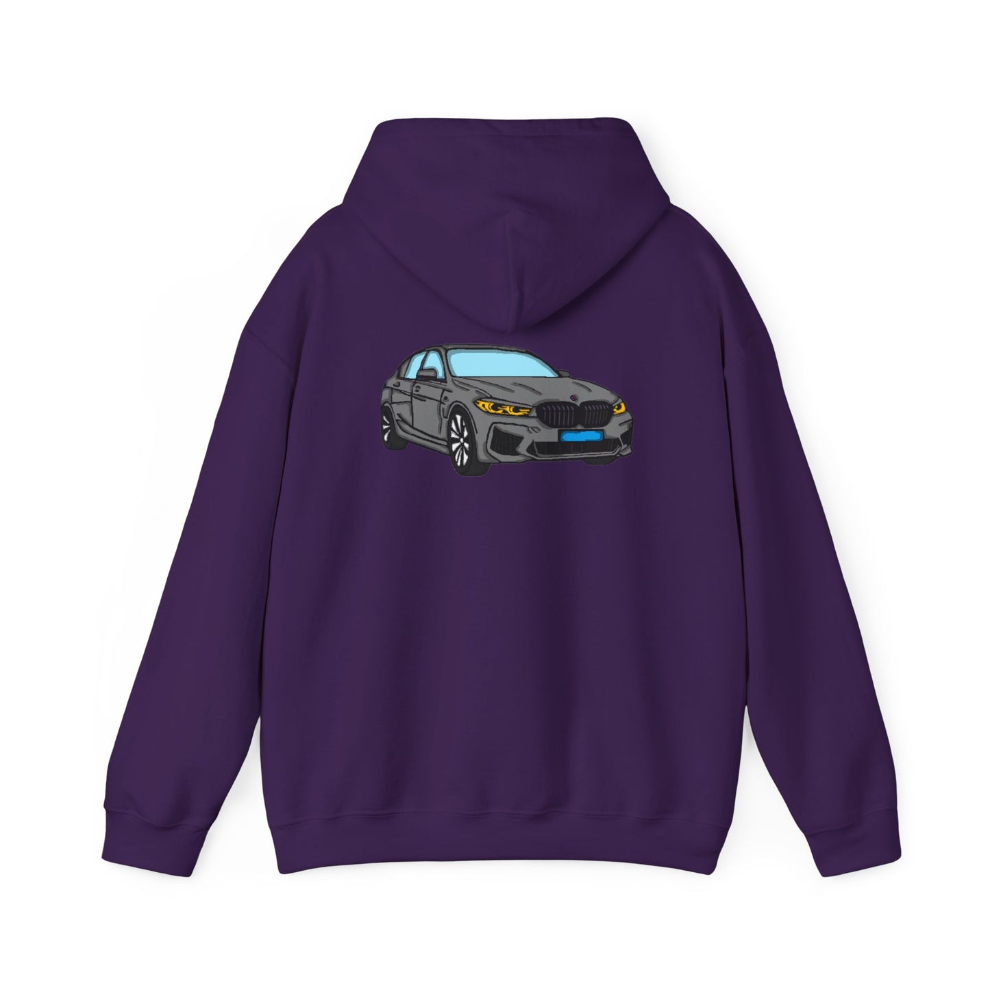 Strong Pulse™ unisex heavy blend hoodie 'bmw 116d'