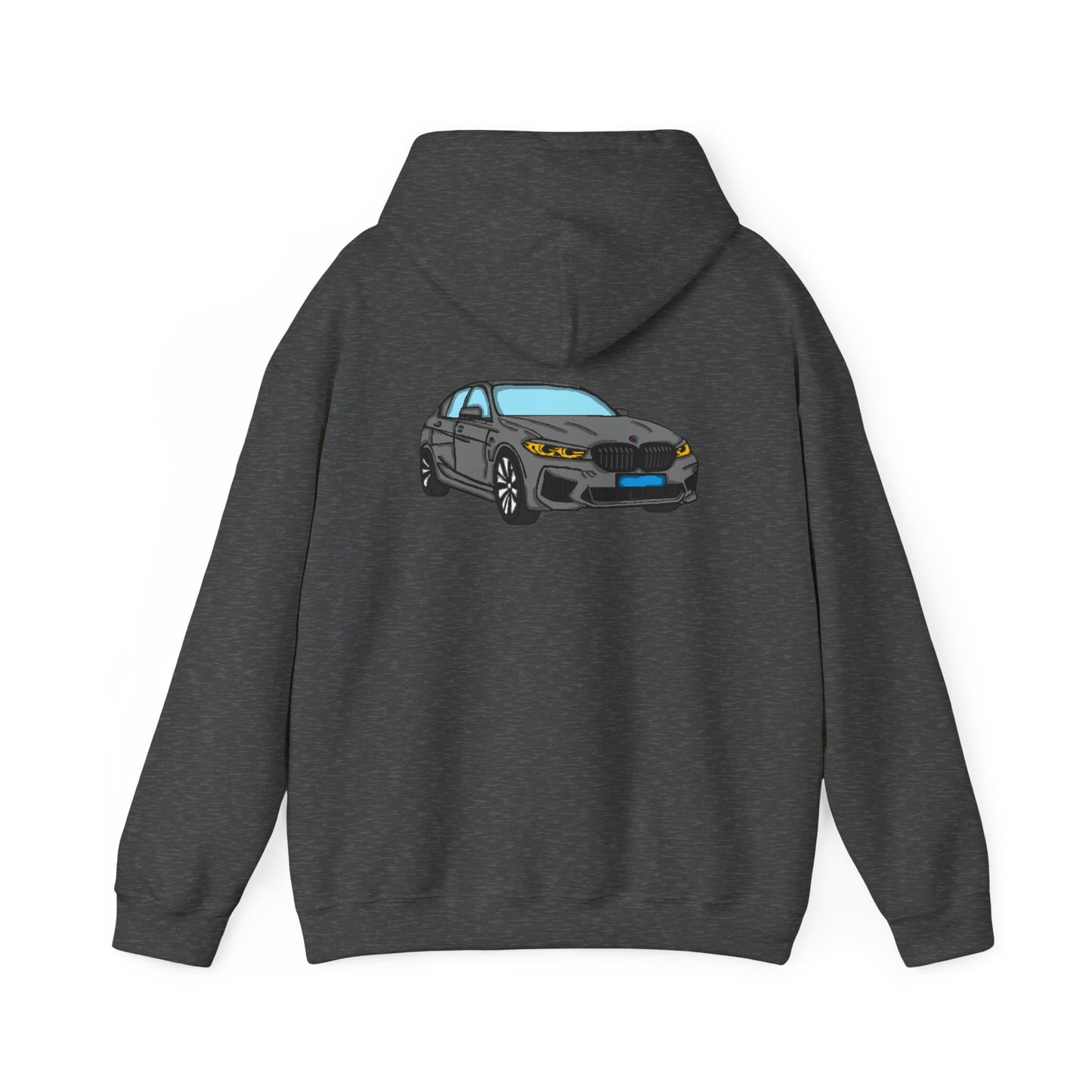 Strong Pulse™ unisex heavy blend hoodie 'bmw 116d'