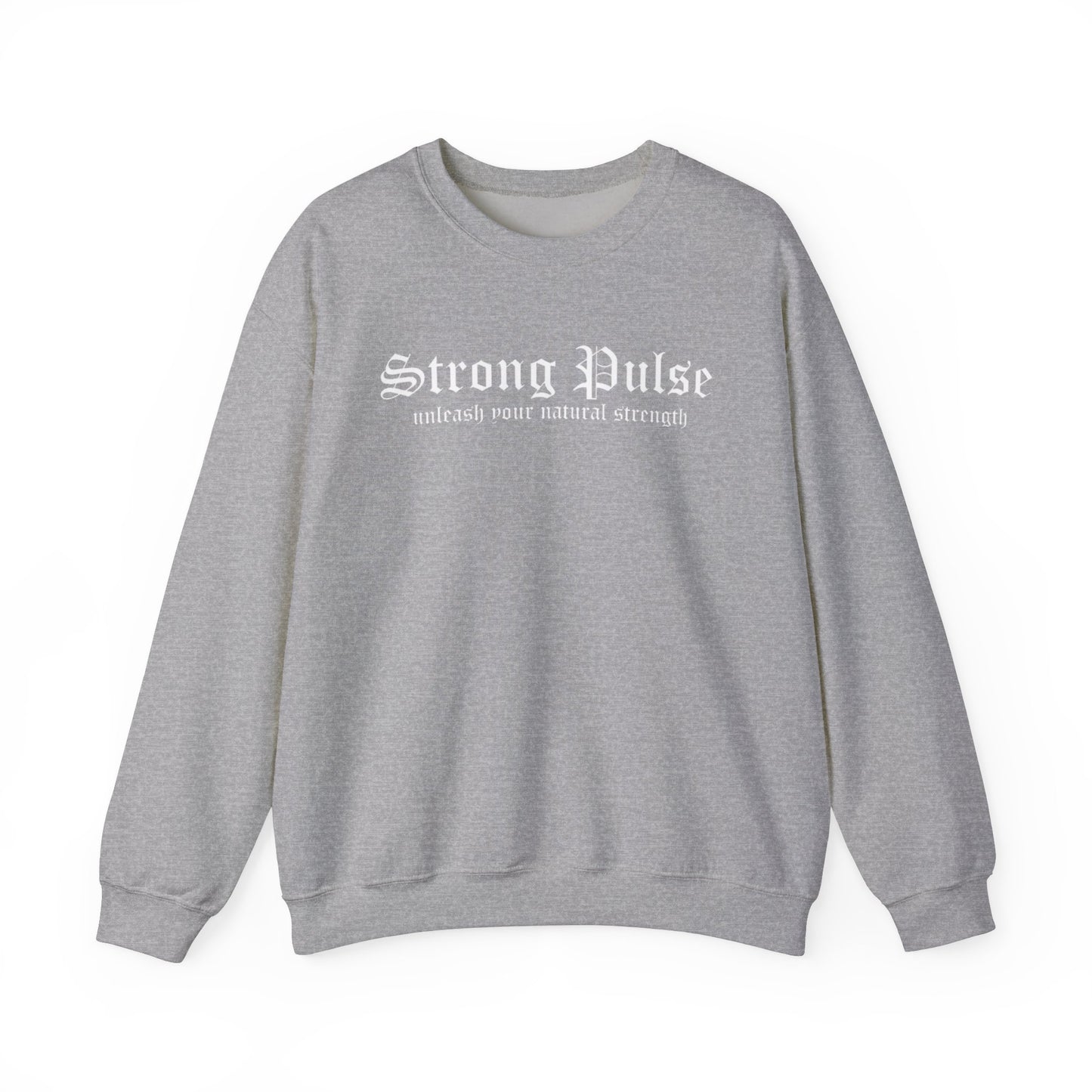 Strong Pulse™ Unisex Crewneck Sweatshirt