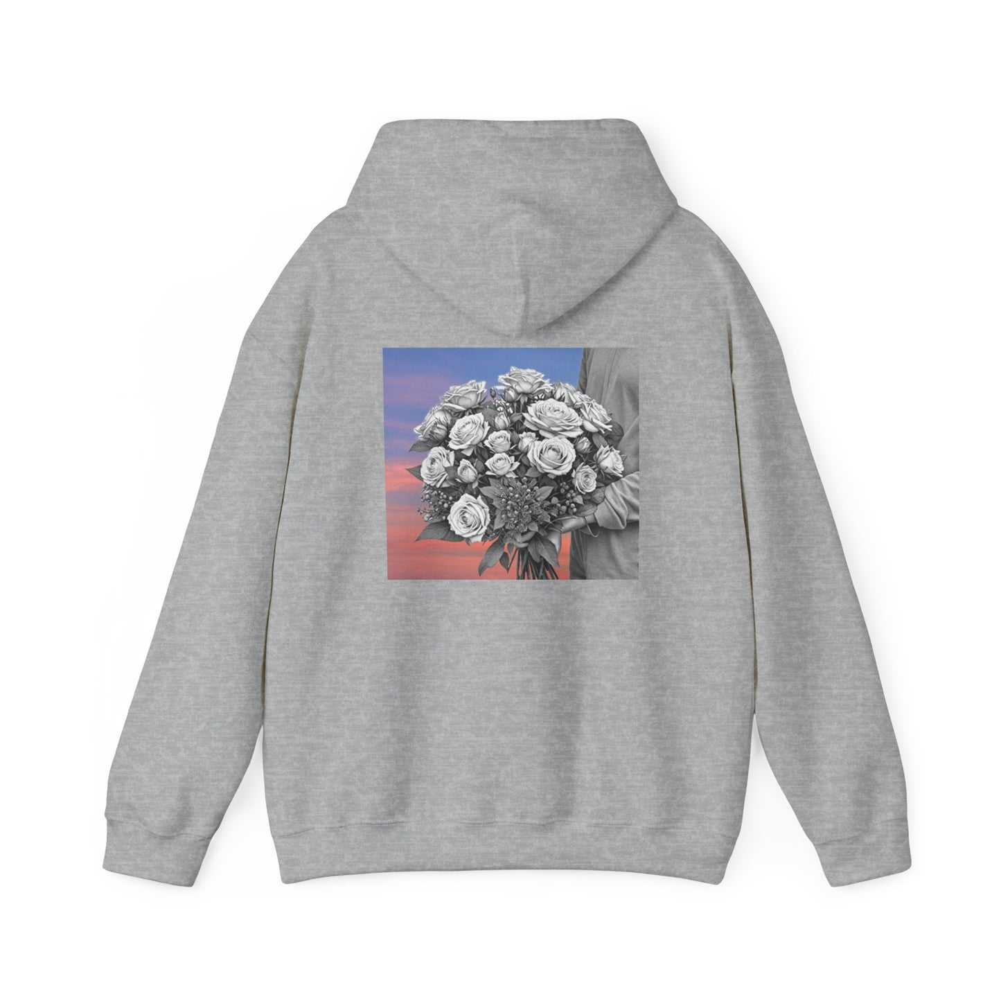 Strong Pulse™ unisex heavy blend hoodie 'flowers'