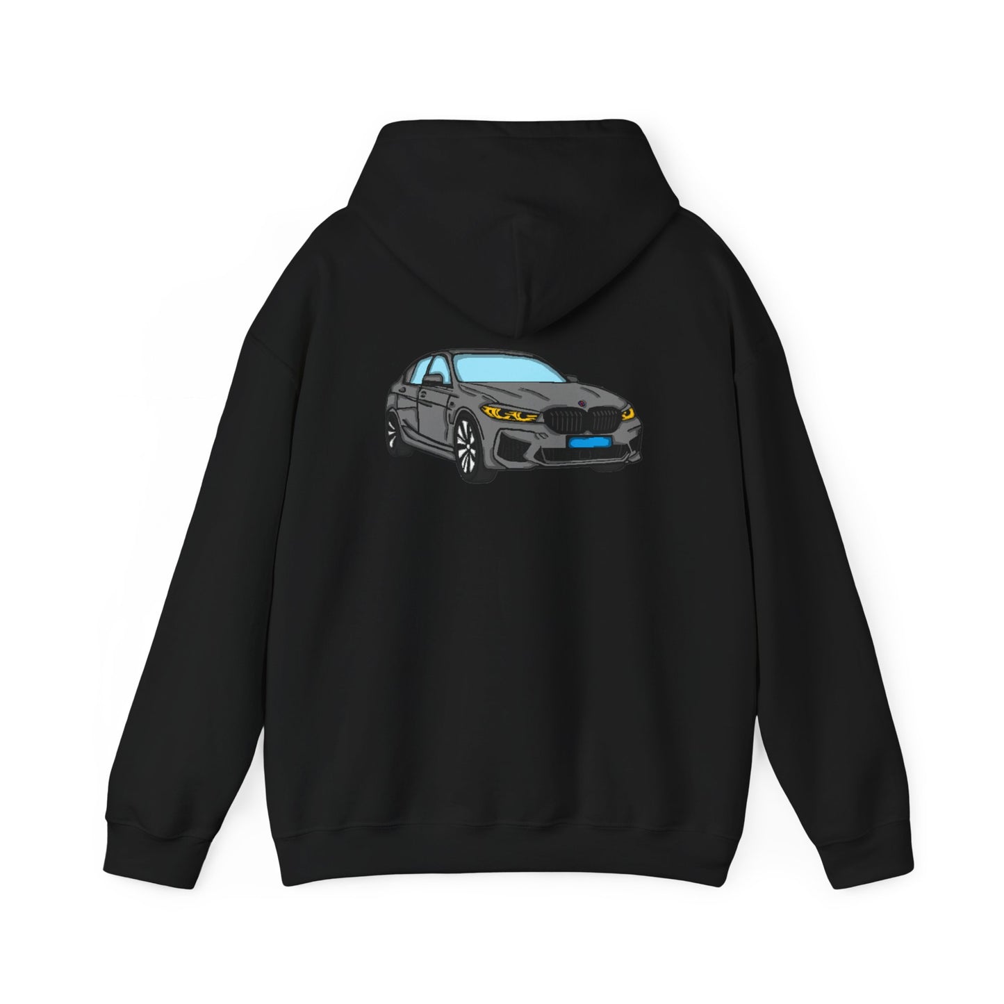 Strong Pulse™ unisex heavy blend hoodie 'bmw 116d'