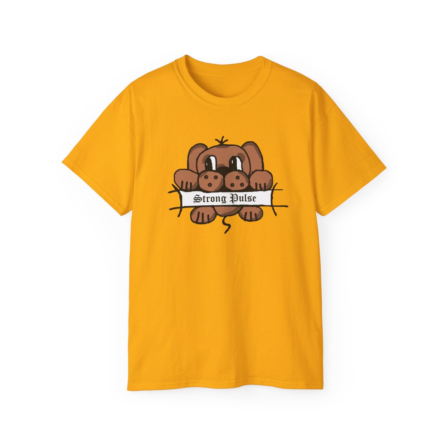 Strong Pulse™ Unisex Ultra Cotton T-shirt 'Puppy'