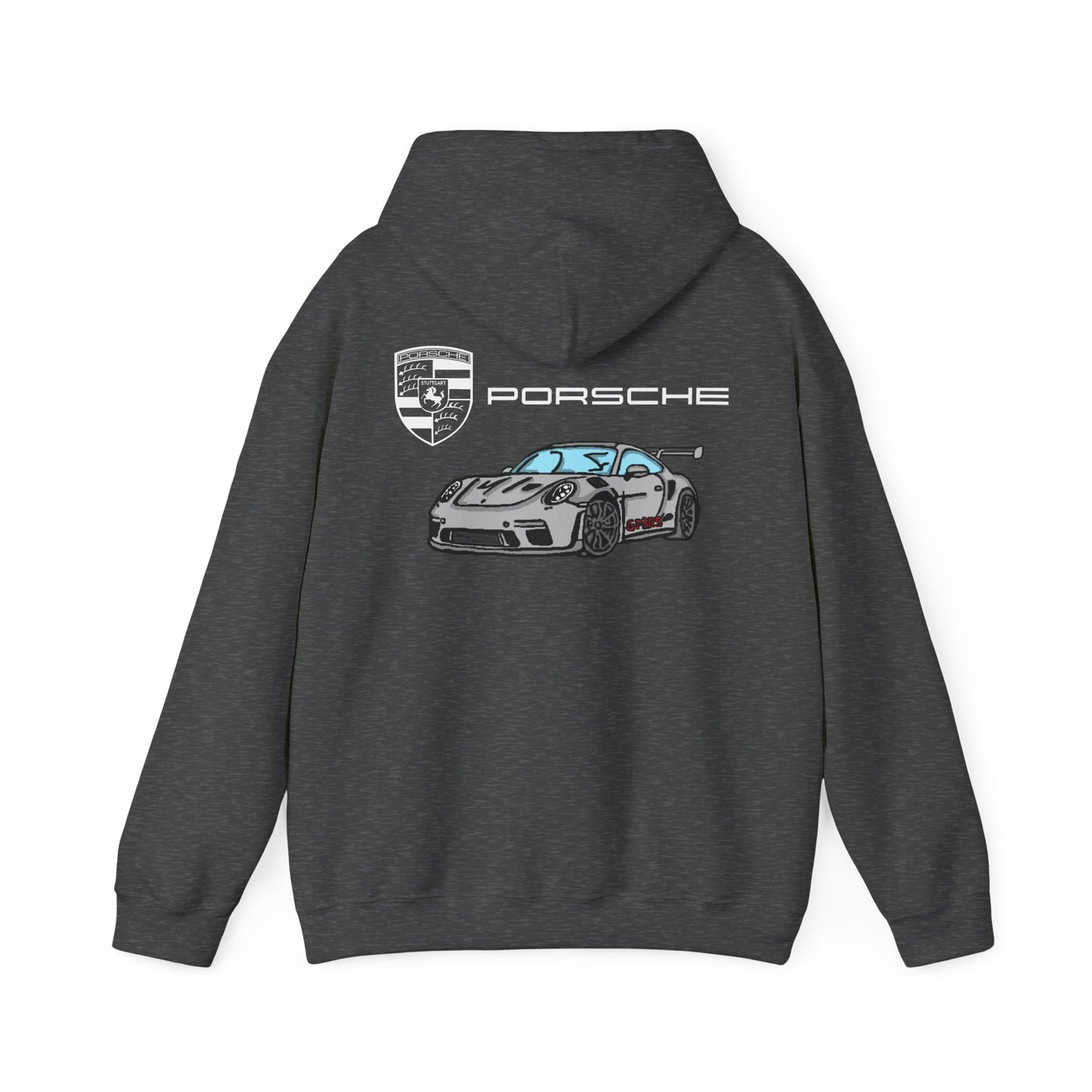 Premium Strong Pulse™ unisex heavy blend hoodie 'Porsche'