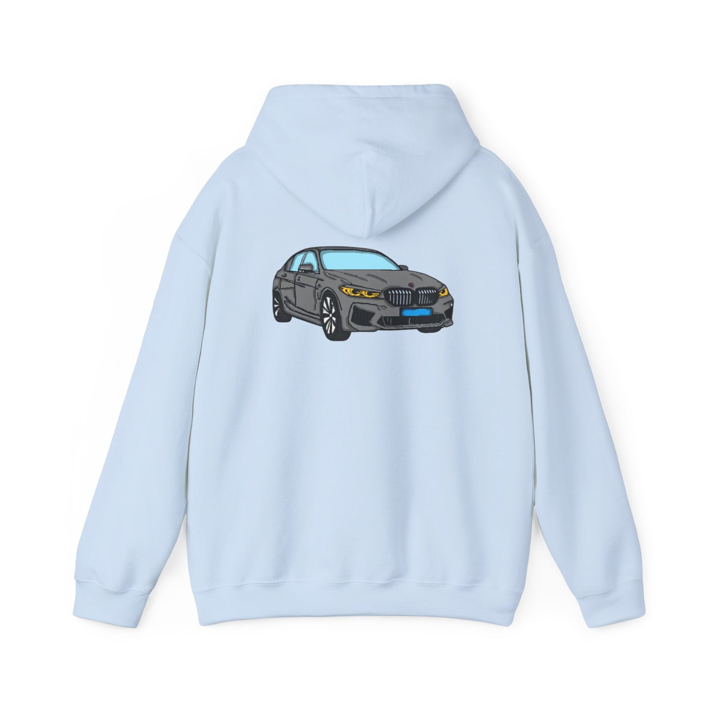 Strong Pulse™ unisex heavy blend hoodie 'bmw 116d'