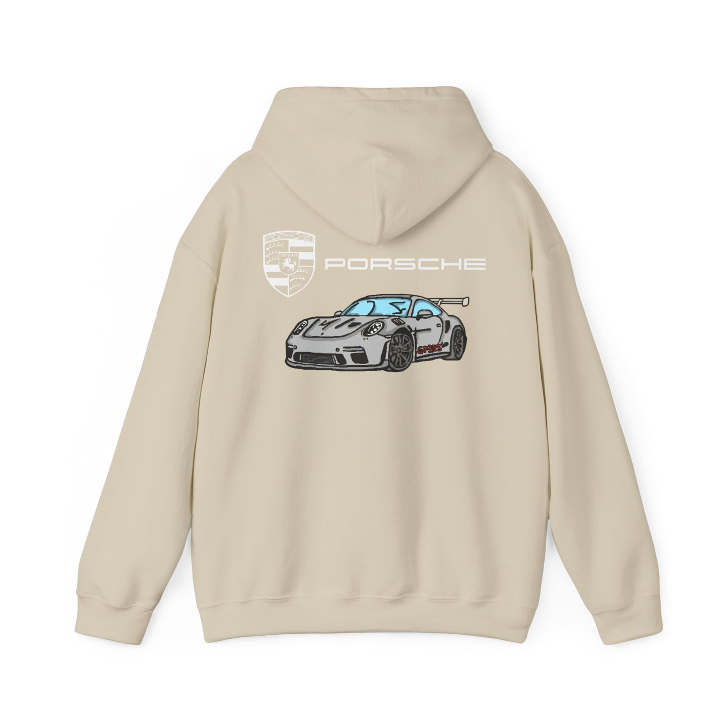 Premium Strong Pulse™ unisex heavy blend hoodie 'Porsche'