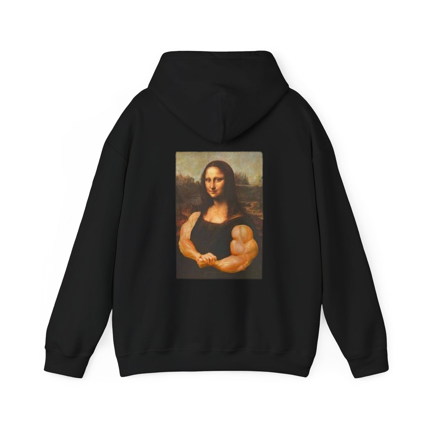Premium Strong Pulse™ unisex heavy blend hoodie 'Mona Lisa'