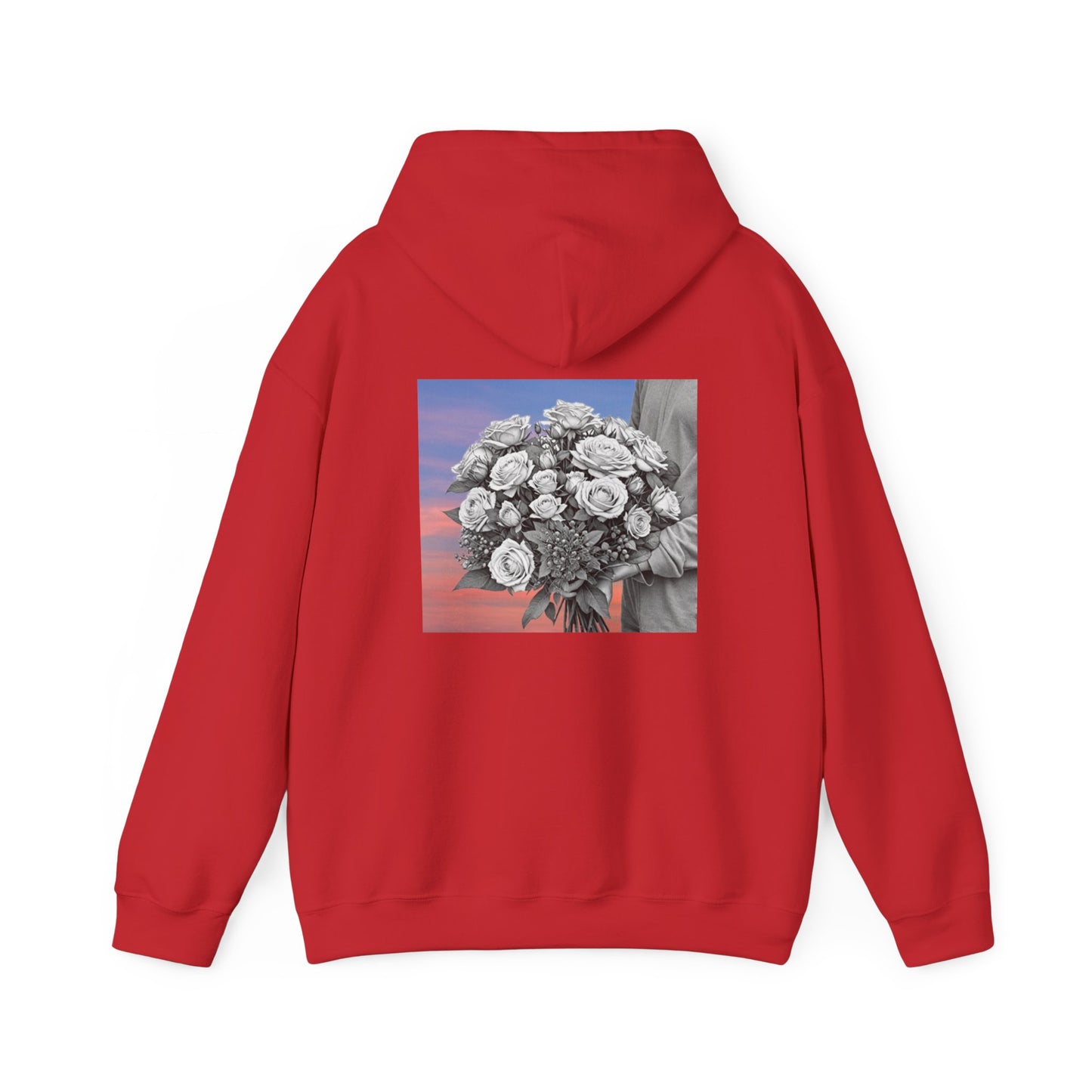 Strong Pulse™ unisex heavy blend hoodie 'flowers'