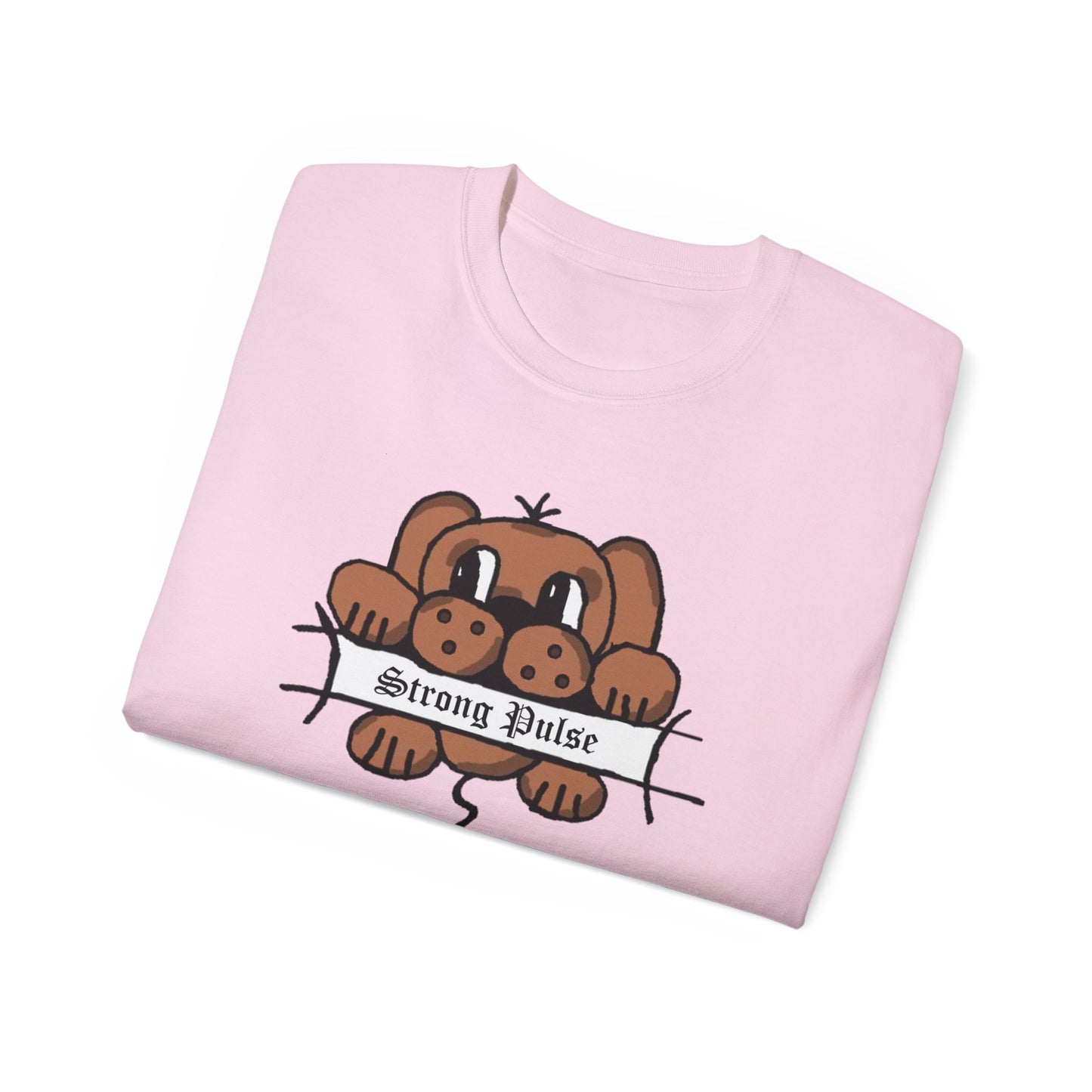 Strong Pulse™ Unisex Ultra Cotton T-shirt 'Puppy'