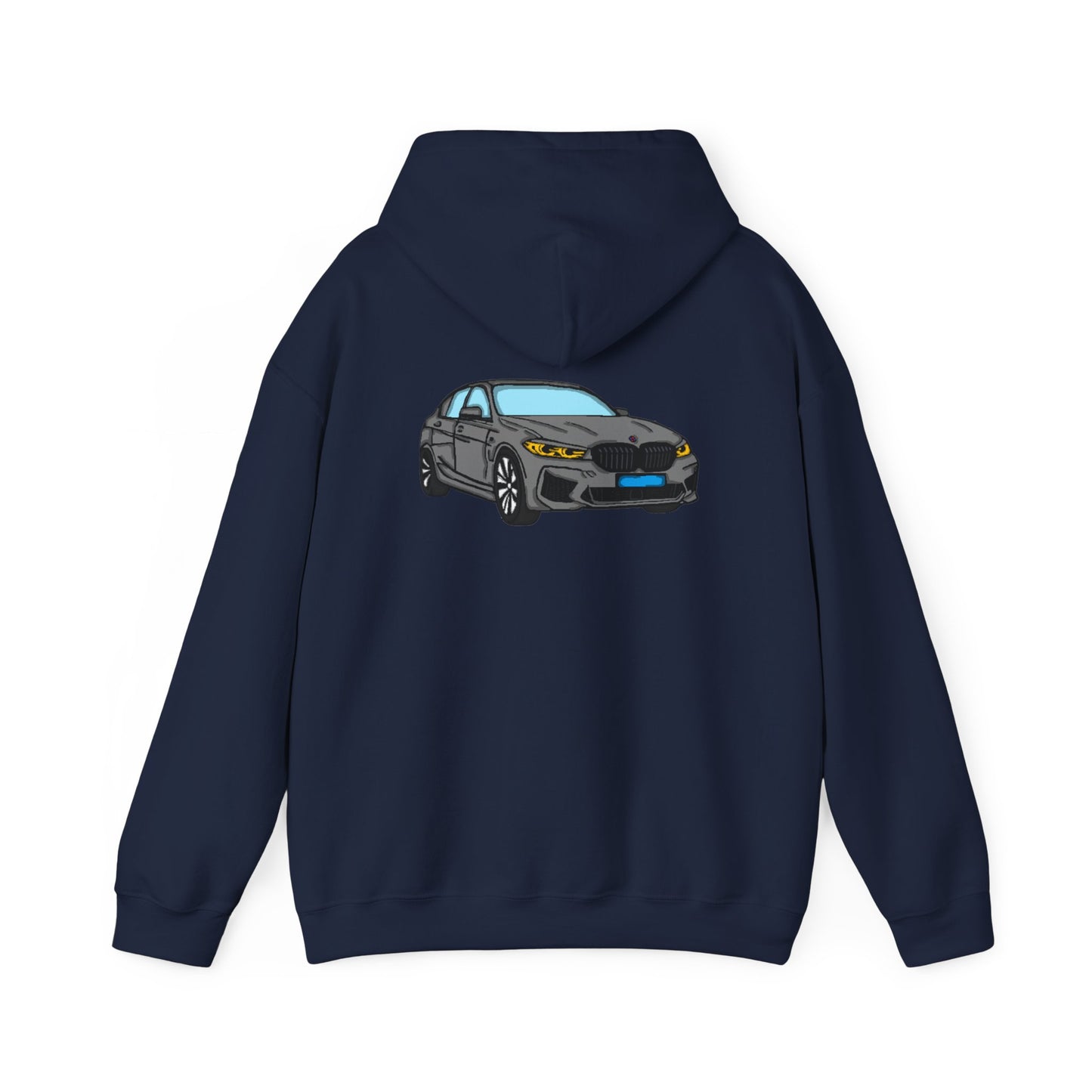 Strong Pulse™ unisex heavy blend hoodie 'bmw 116d'