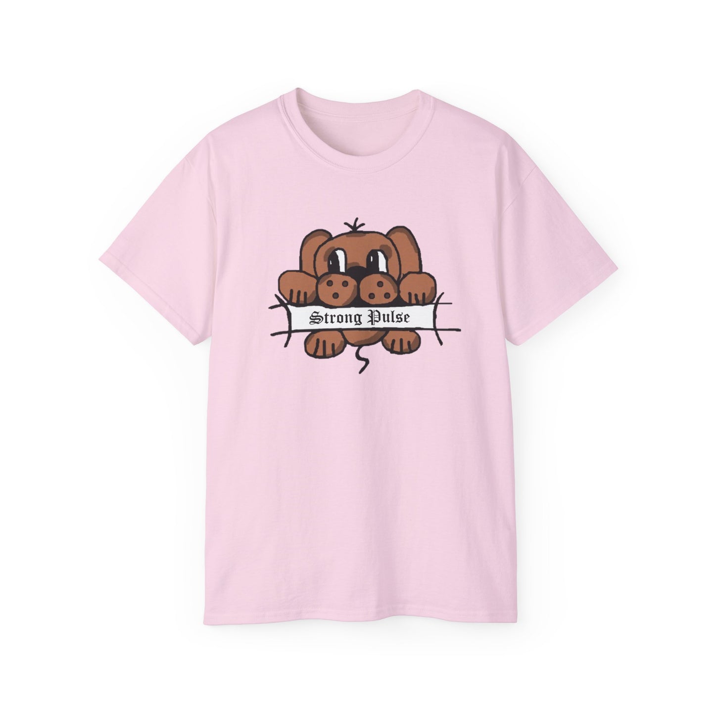 Strong Pulse™ Unisex Ultra Cotton T-shirt 'Puppy'