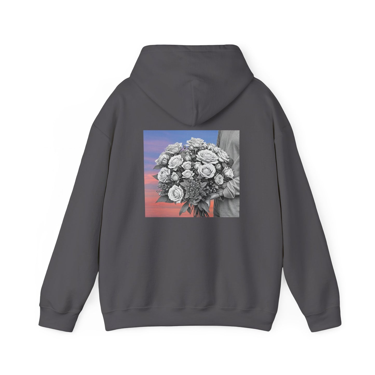 Strong Pulse™ unisex heavy blend hoodie 'flowers'