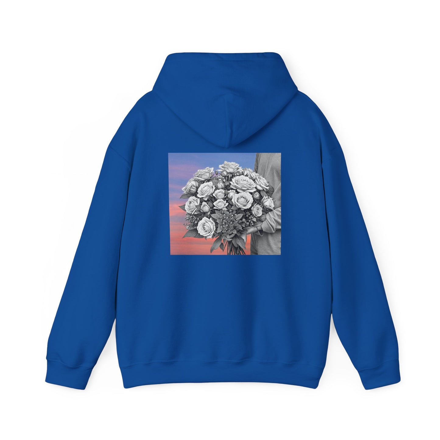 Strong Pulse™ unisex heavy blend hoodie 'flowers'