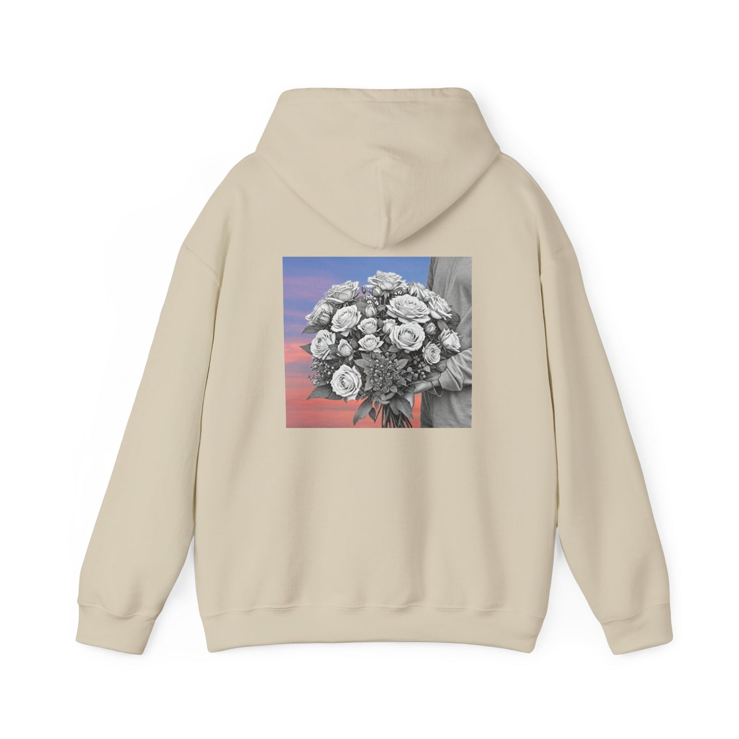 Strong Pulse™ unisex heavy blend hoodie 'flowers'