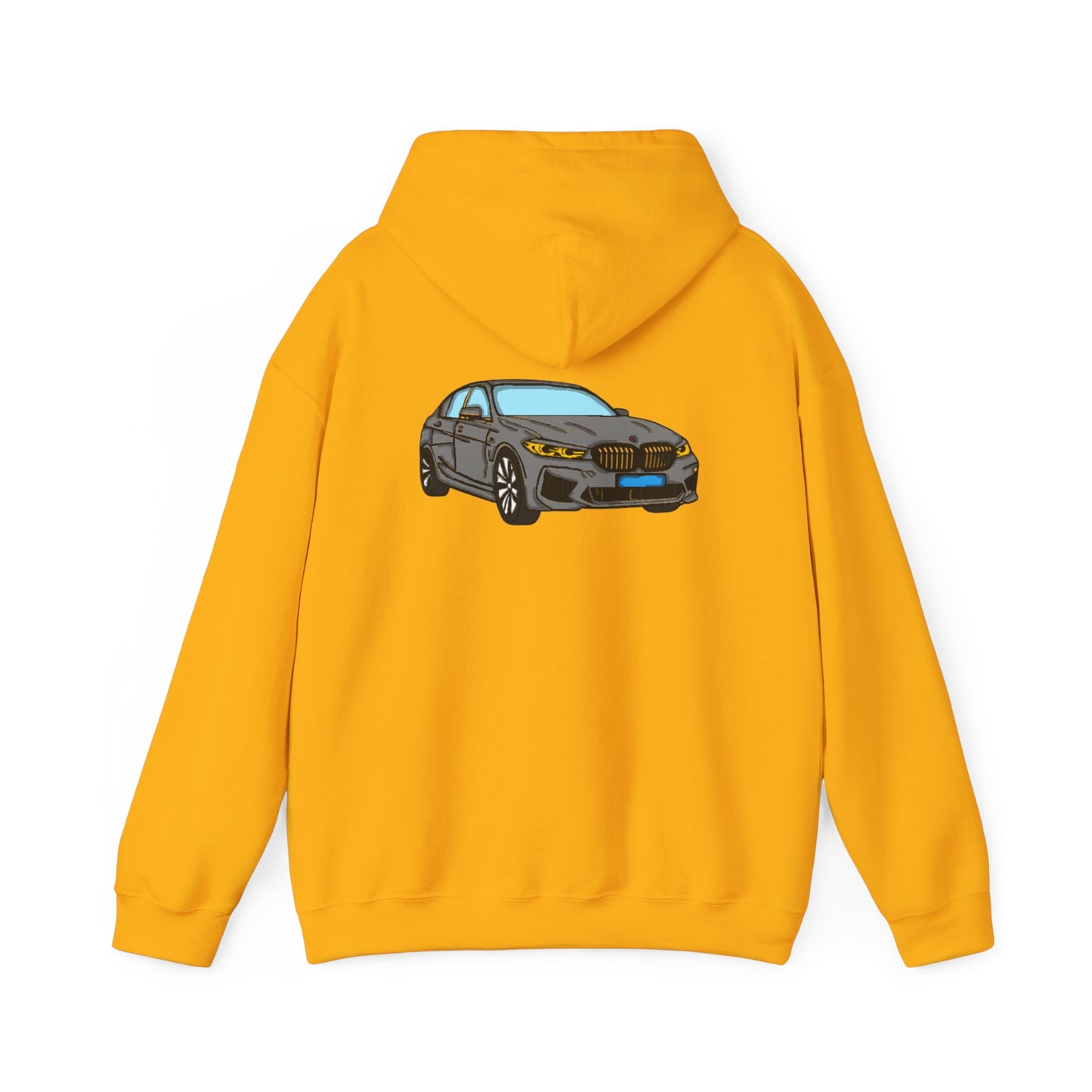 Strong Pulse™ unisex heavy blend hoodie 'bmw 116d'