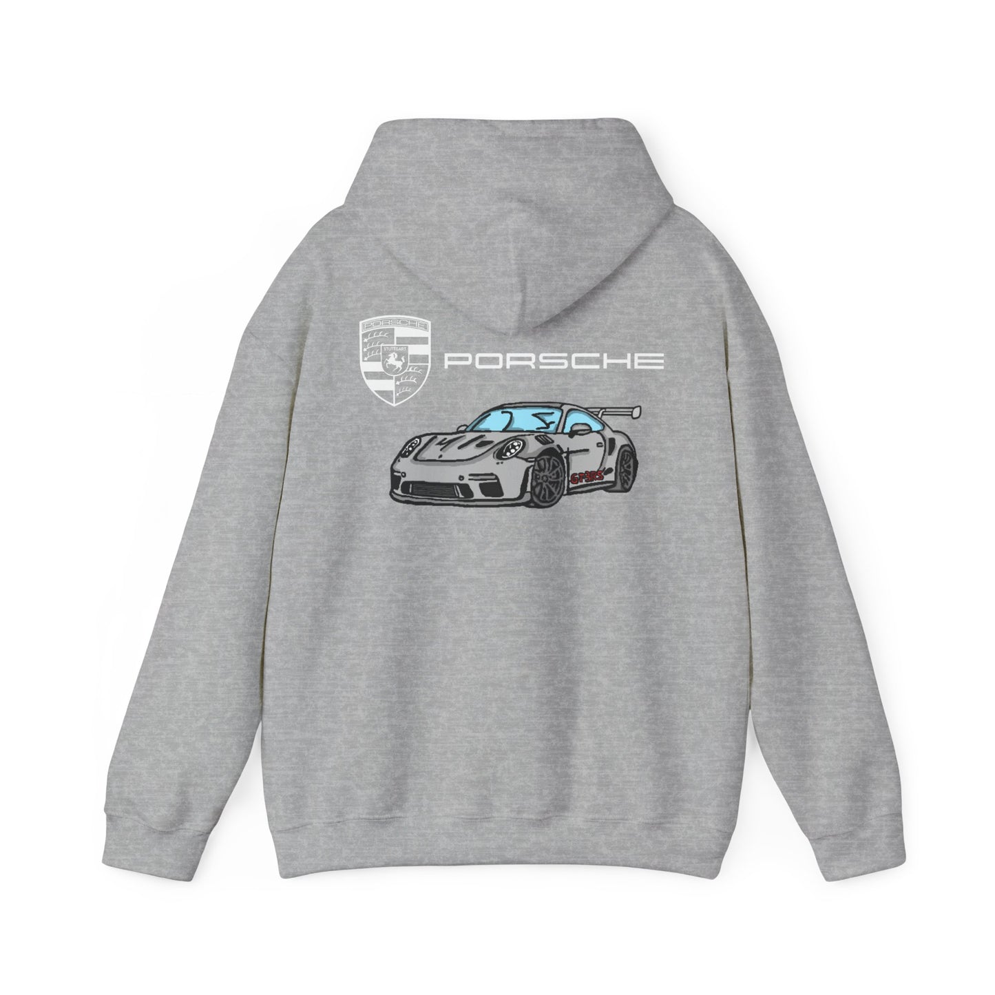 Premium Strong Pulse™ unisex heavy blend hoodie 'Porsche'