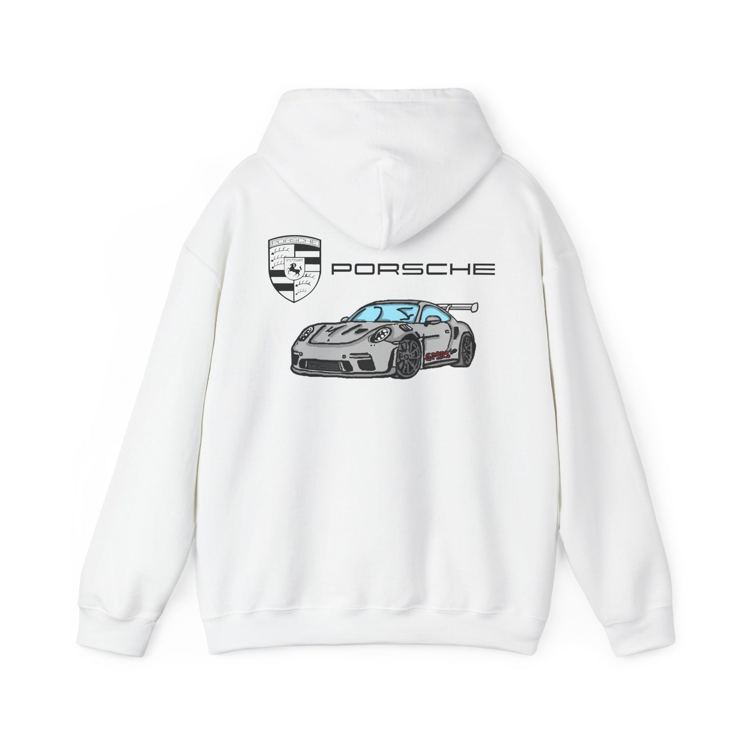 Premium Strong Pulse™ unisex heavy blend hoodie 'Porsche'