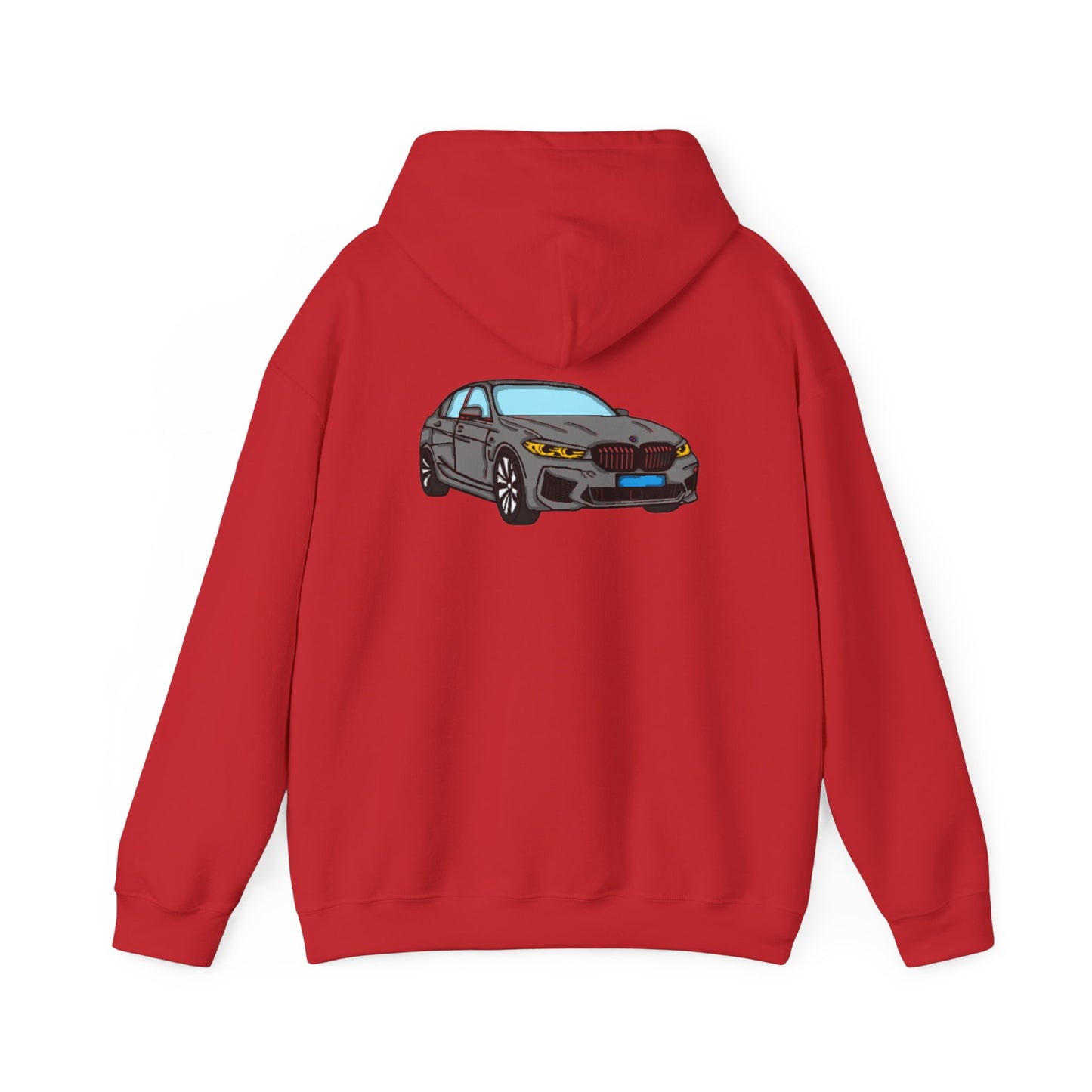 Strong Pulse™ unisex heavy blend hoodie 'bmw 116d'