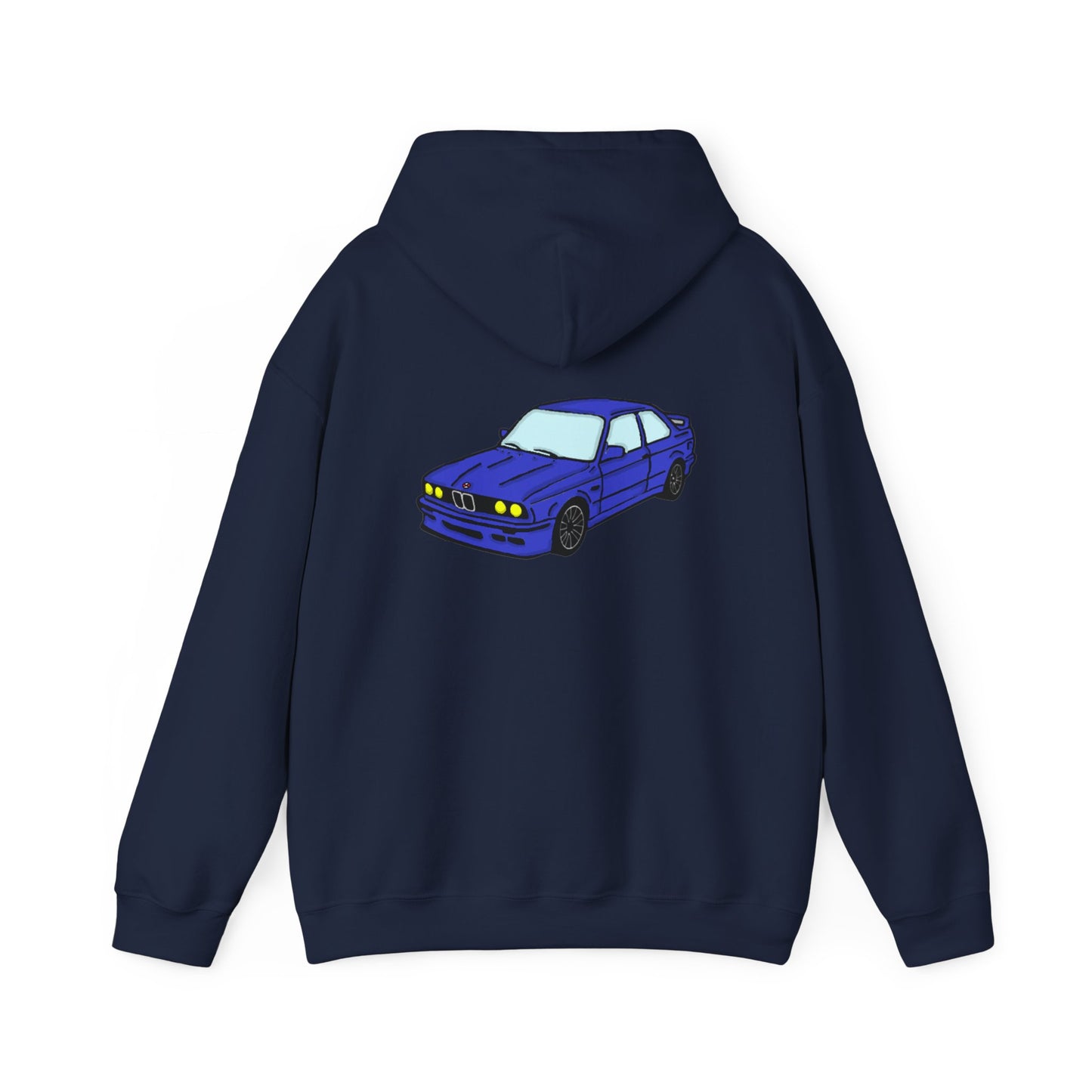 Strong Pulse™ unisex heavy blend hoodie 'bmw M3 e30'