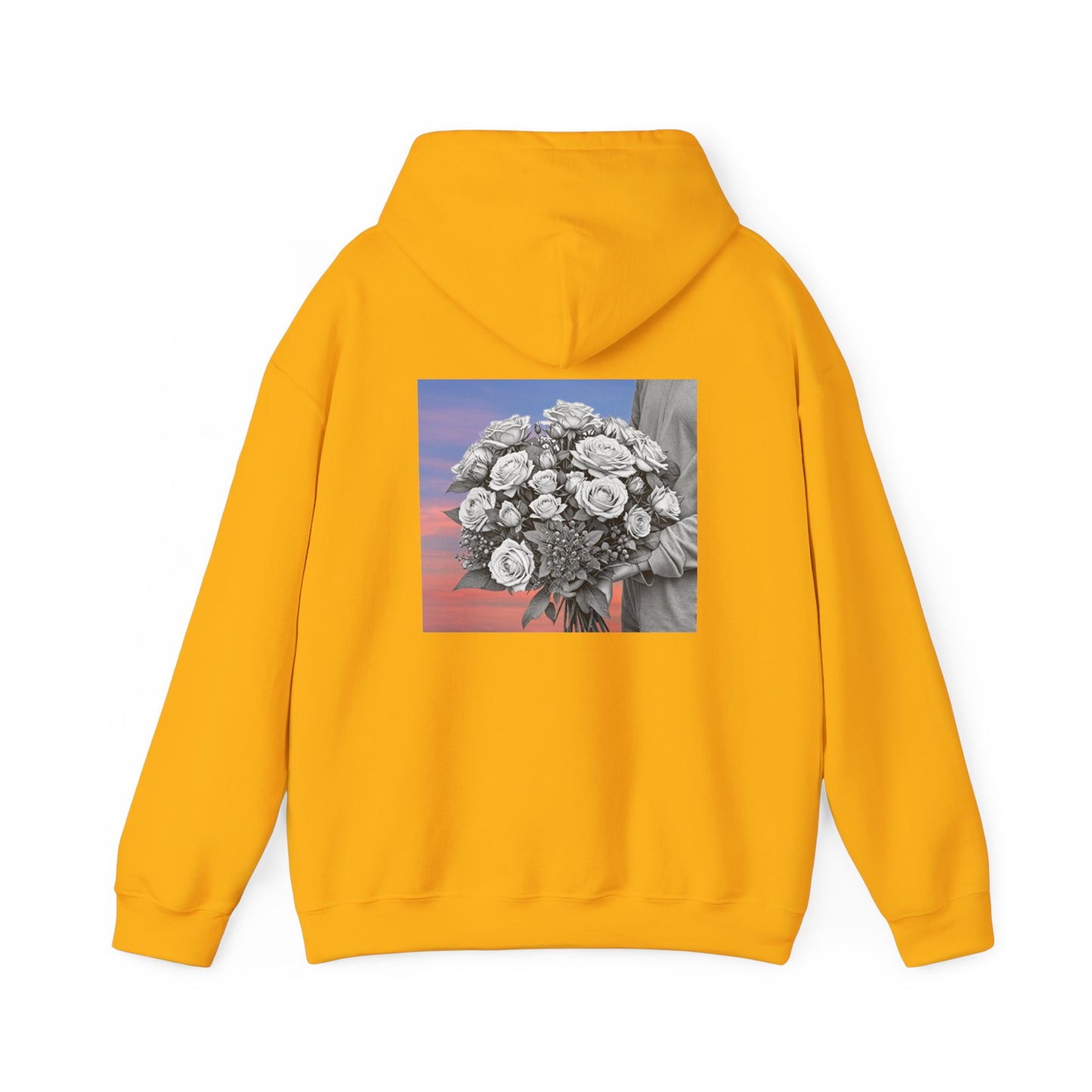 Strong Pulse™ unisex heavy blend hoodie 'flowers'