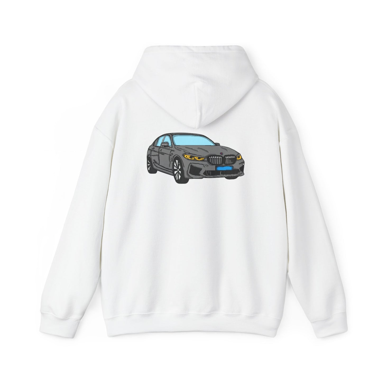 Strong Pulse™ unisex heavy blend hoodie 'bmw 116d'