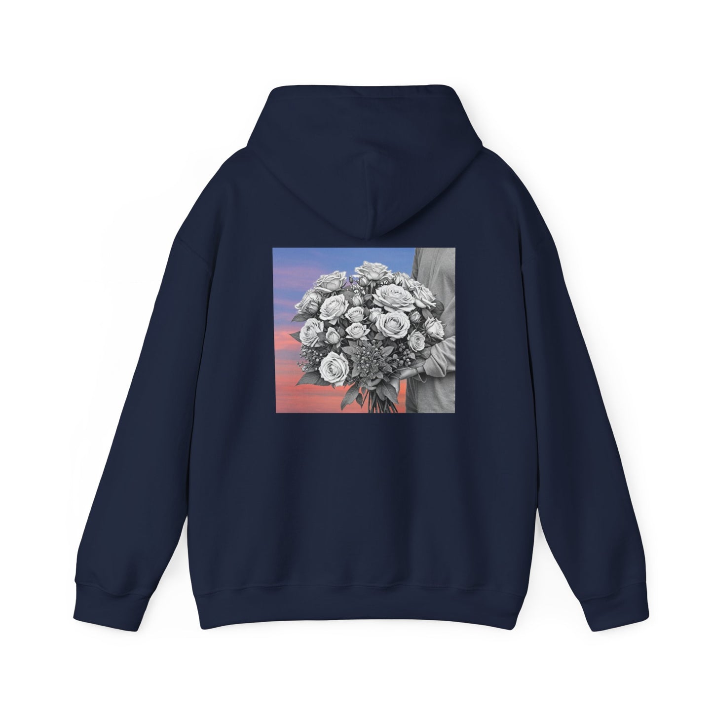 Strong Pulse™ unisex heavy blend hoodie 'flowers'