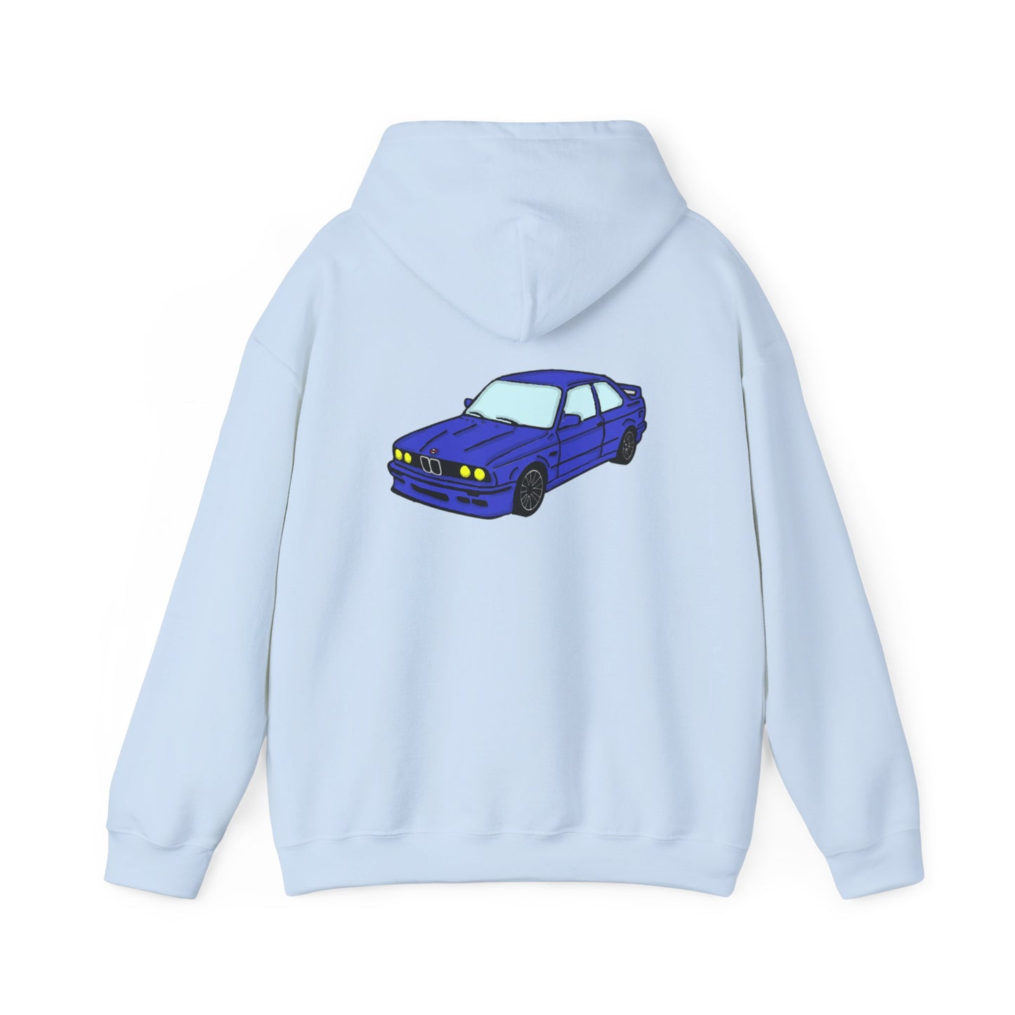Strong Pulse™ unisex heavy blend hoodie 'bmw M3 e30'