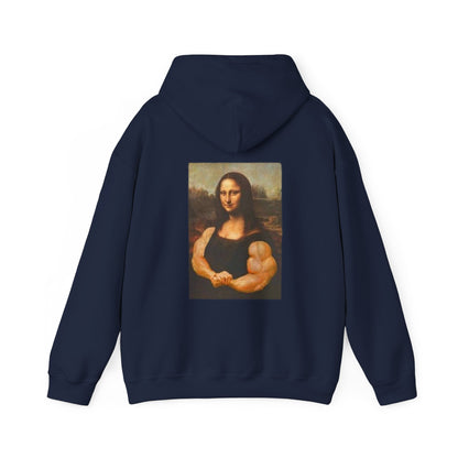 Premium Strong Pulse™ unisex heavy blend hoodie 'Mona Lisa'