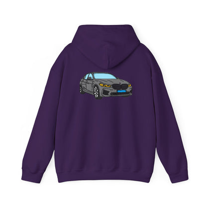 Strong Pulse™ unisex heavy blend hoodie 'bmw 116d'