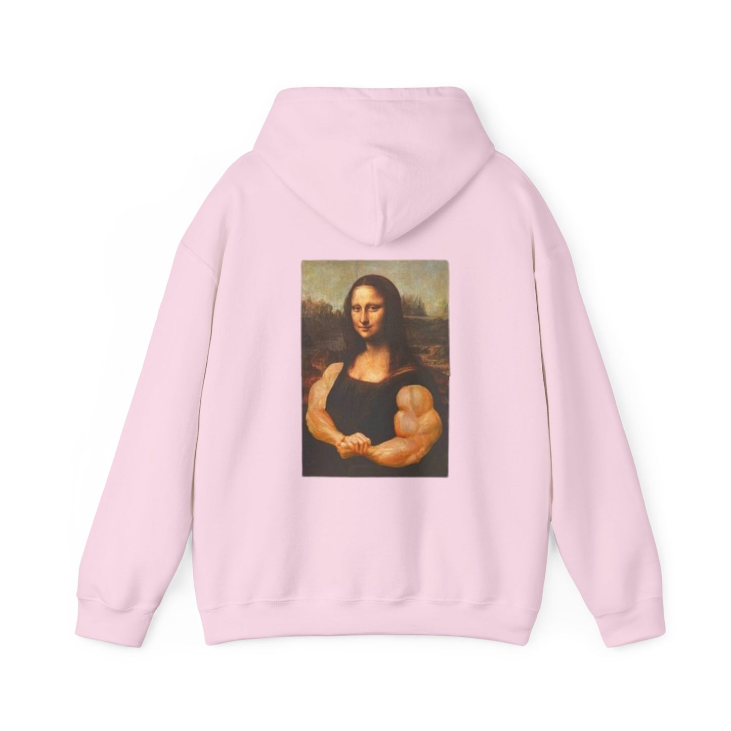 Premium Strong Pulse™ unisex heavy blend hoodie 'Mona Lisa'