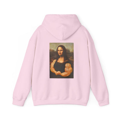 Premium Strong Pulse™ unisex heavy blend hoodie 'Mona Lisa'