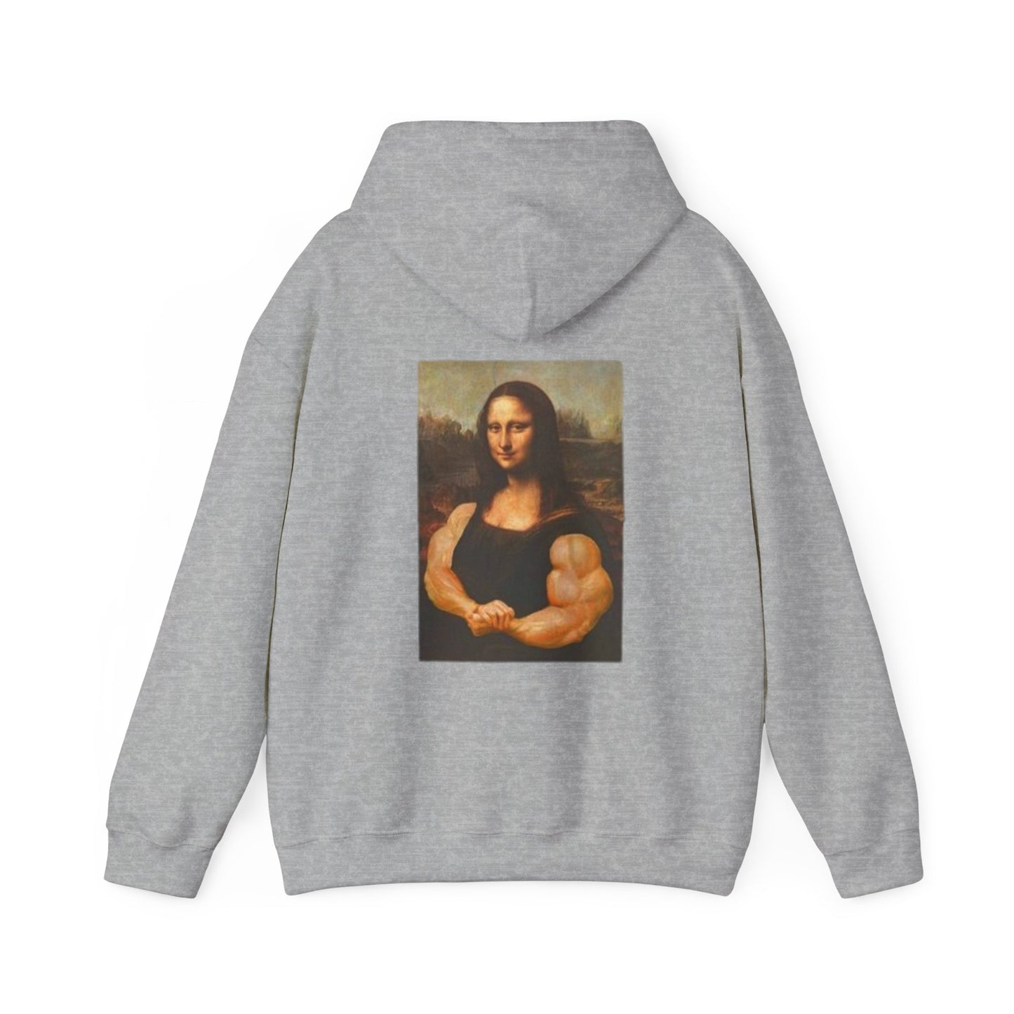 Premium Strong Pulse™ unisex heavy blend hoodie 'Mona Lisa'