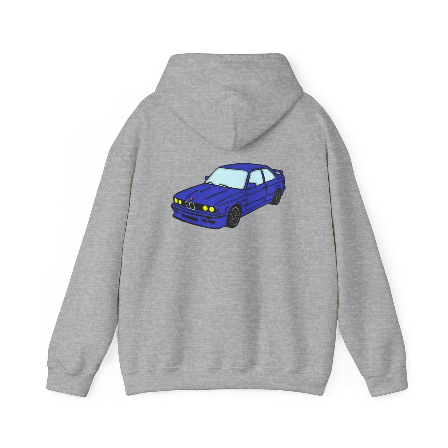 Strong Pulse™ unisex heavy blend hoodie 'bmw M3 e30'