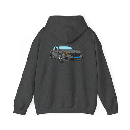Strong Pulse™ unisex heavy blend hoodie 'bmw 116d'