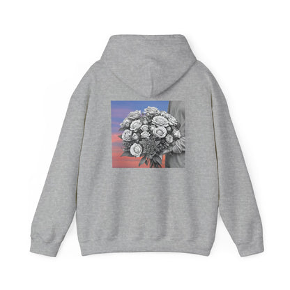 Strong Pulse™ unisex heavy blend hoodie 'flowers'