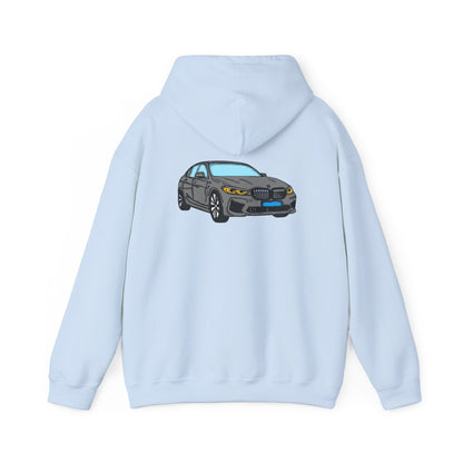Strong Pulse™ unisex heavy blend hoodie 'bmw 116d'