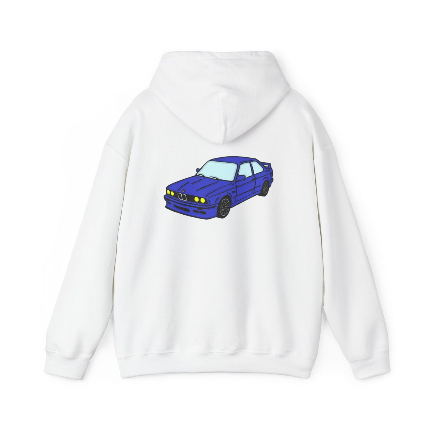 Strong Pulse™ unisex heavy blend hoodie 'bmw M3 e30'