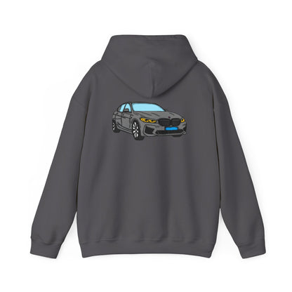 Strong Pulse™ unisex heavy blend hoodie 'bmw 116d'