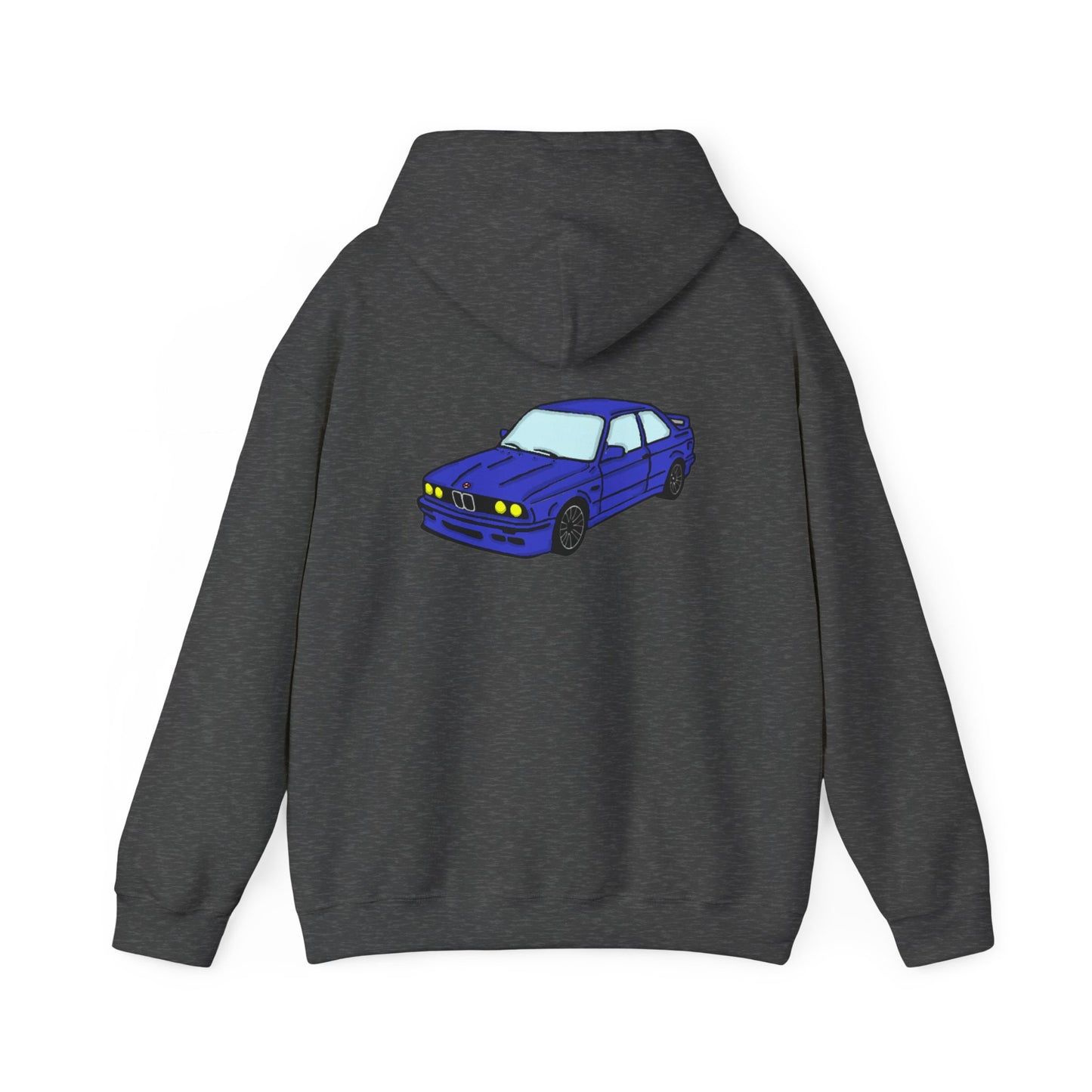 Strong Pulse™ unisex heavy blend hoodie 'bmw M3 e30'