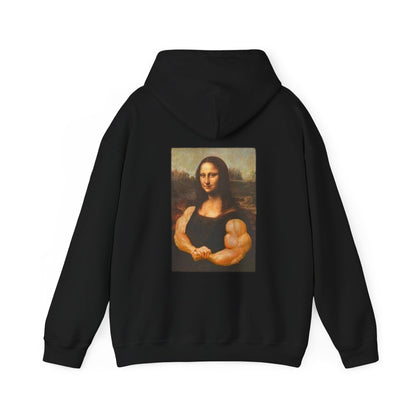 Premium Strong Pulse™ unisex heavy blend hoodie 'Mona Lisa'