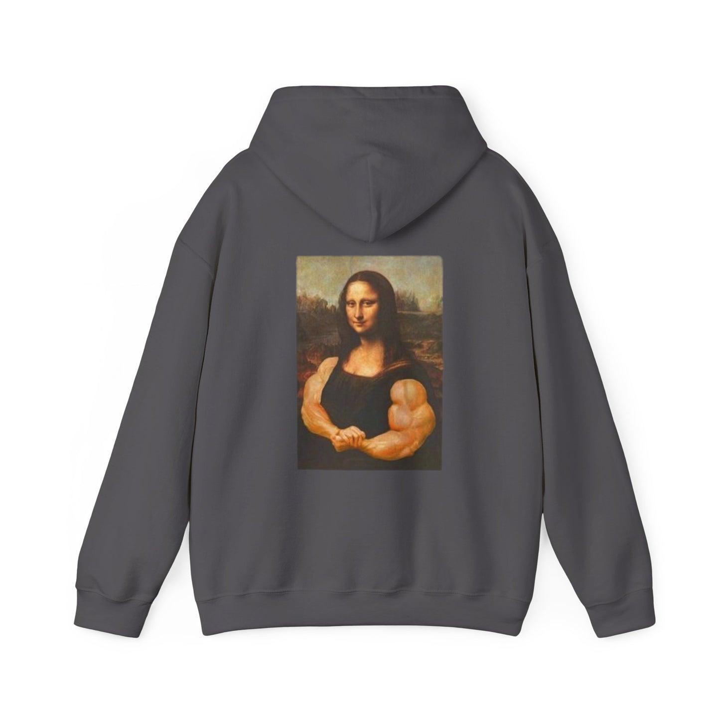 Premium Strong Pulse™ unisex heavy blend hoodie 'Mona Lisa'