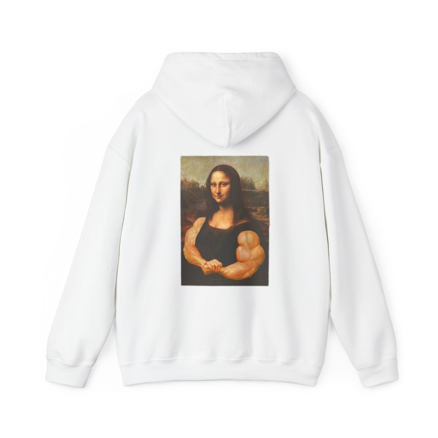 Premium Strong Pulse™ unisex heavy blend hoodie 'Mona Lisa'