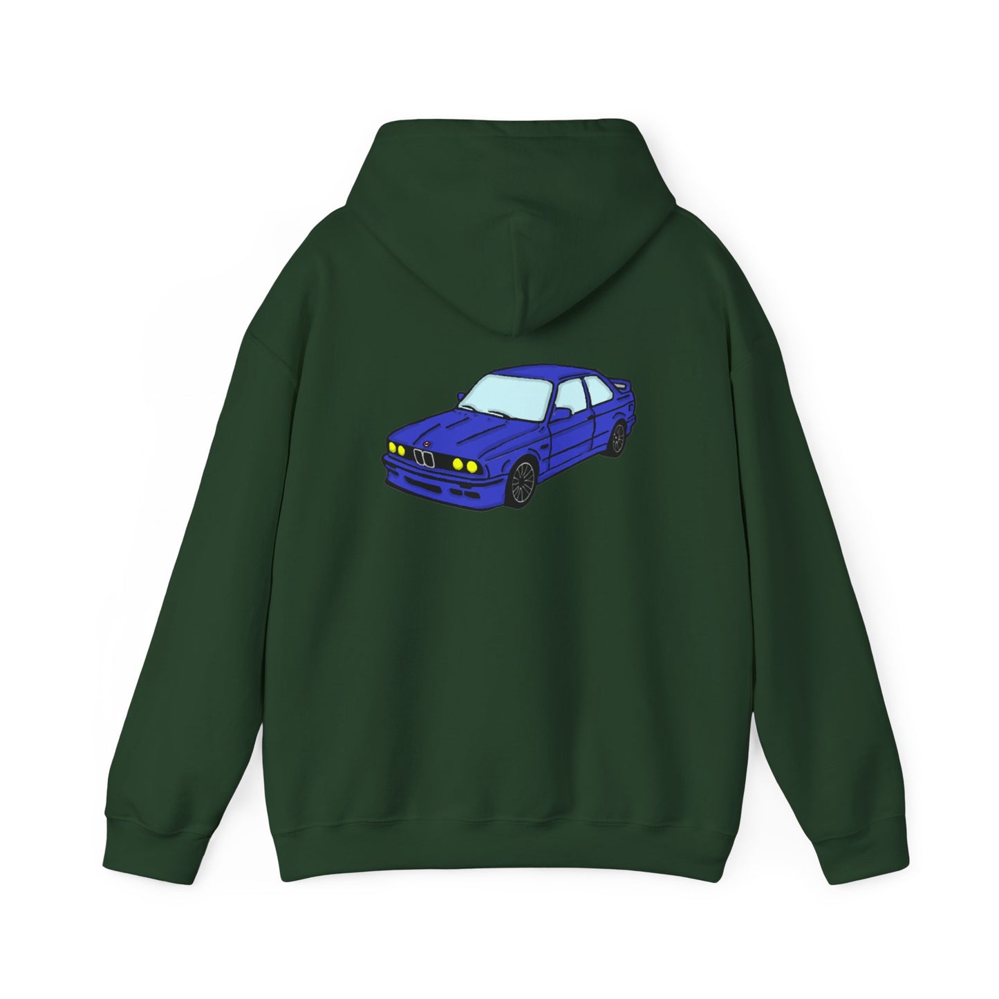 Strong Pulse™ unisex heavy blend hoodie 'bmw M3 e30'
