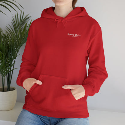 Strong Pulse™ unisex heavy blend hoodie 'flowers'